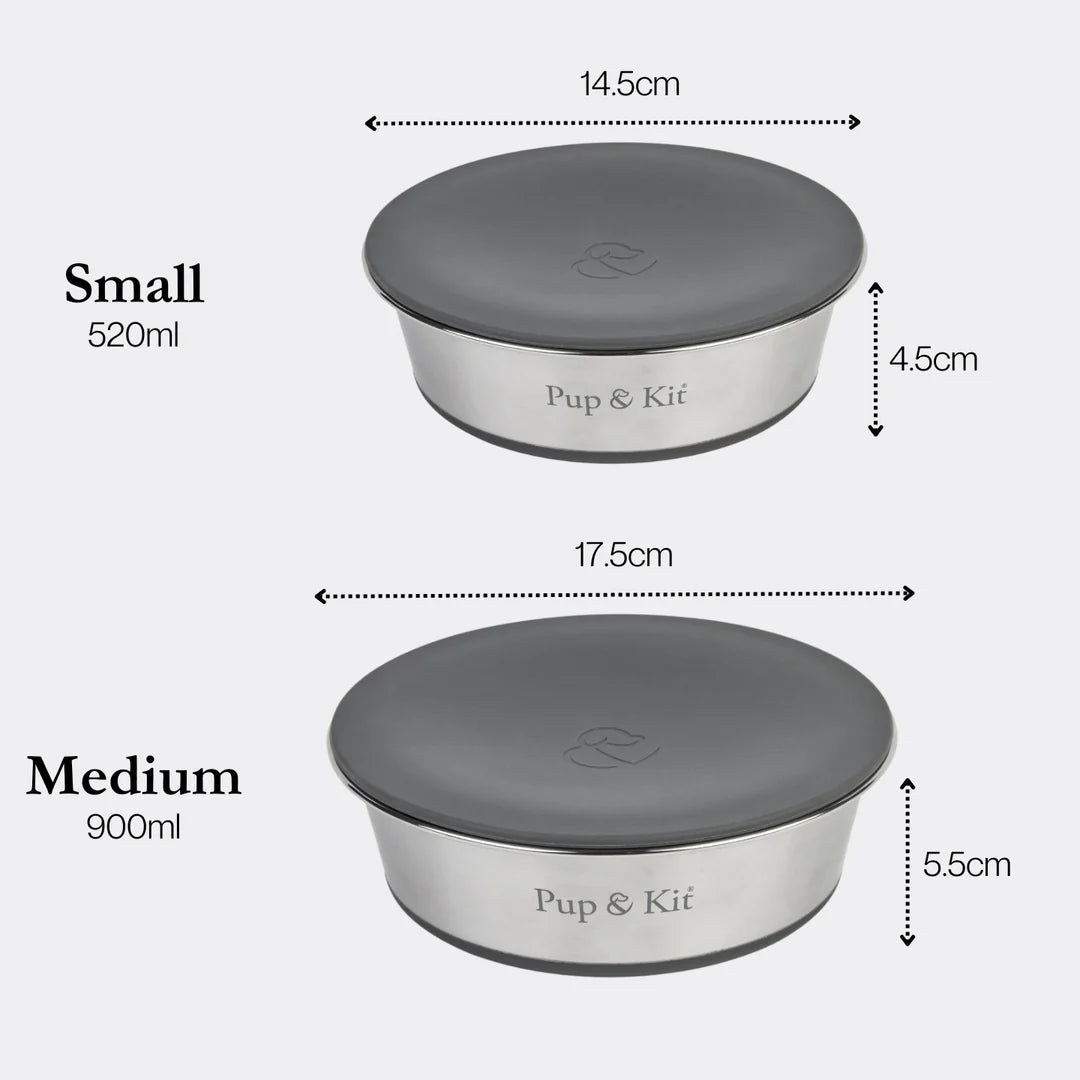 Pup + Kit | Lid-It Pet Bowl